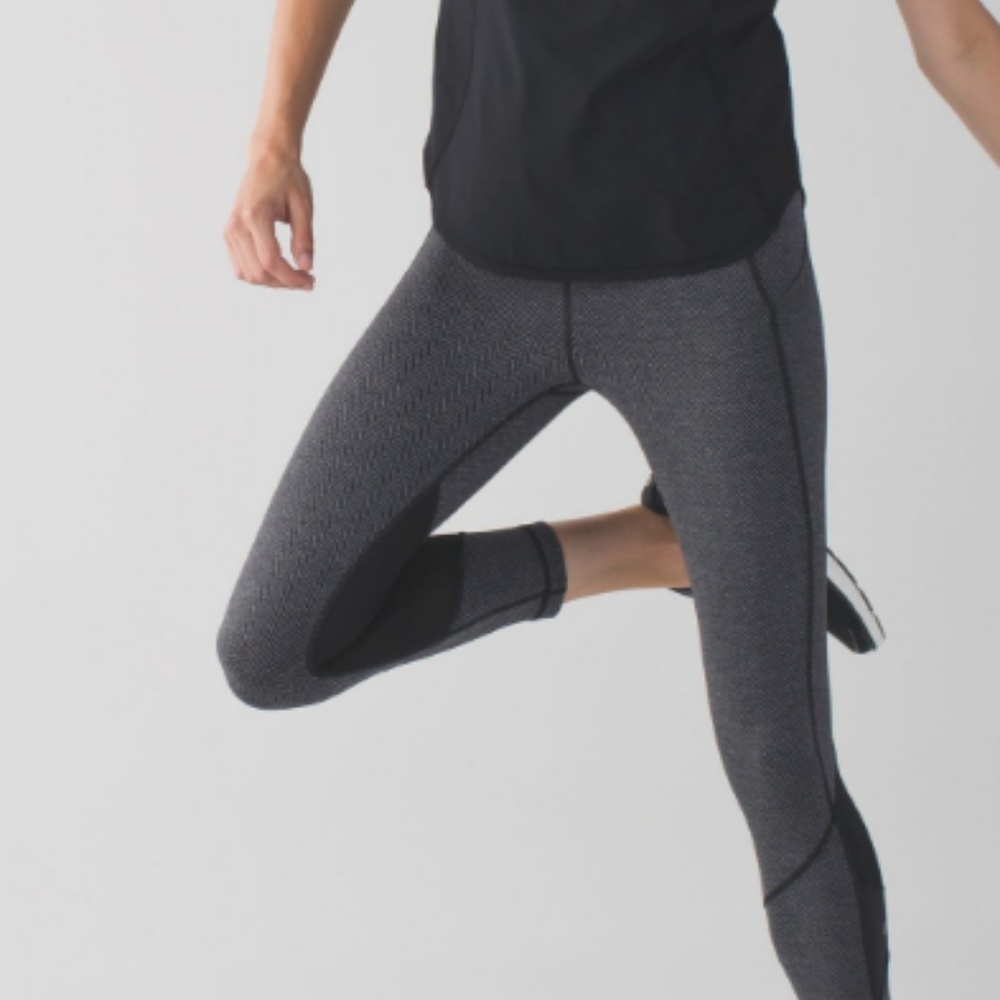Pace Rival Crop *22" Giant Herringbone Black Heath